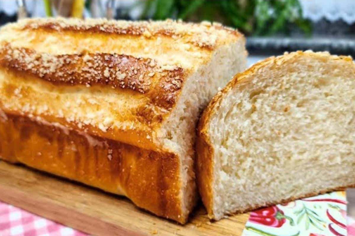 Pão da Bíblia feito com grãos naturais